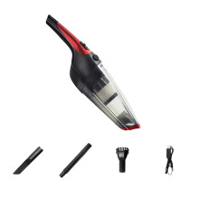 Kabelloser Handstaubsauger, wiederaufladbar per USB, starke Saugkraft, tragbarer Handsauger für Tierhaare, Auto und Haushalt