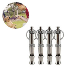 4 stuks professionele fluitjes voor hondentraining, ultrasone fluitjes met hoge toon, koperen fluitjes voor gehoorzaamheidstraining, voor honden