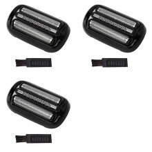 Testina di ricambio per rasoio, confezione da 3, compatibile con serie S5 e S6, 6072cc, 6090cc, 6020s, 6040c, 5035s, 5020s, 5050c, facile da montare