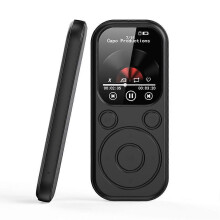 HiFi MP3 Player with Bluetooth 5.4, 2 Inch Display, Built-In Speaker, FM Radio, Alarm, Book Reader, 32GB Card, Sports Design