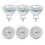 GU5.3 Halogen Bulbs 50W 12V, Warm White, 6 Pack for Recessed Ceiling and Display Lighting 1