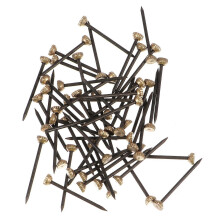 Lot de 60 punaises de fixation en alliage pour photos et tableaux, robustes, discrètes, pour décoration murale à la maison