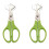 2 Pcs Quail Egg Scissors, Small Egg Shell Cutters and Crackers, Stainless Steel Separator Tool for Easy Opening 1