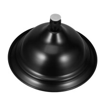 Pommeau de douche rétro à grande cloche, 8 pouces, jet pluie large pour salle de bain, haute pression, finition chromée