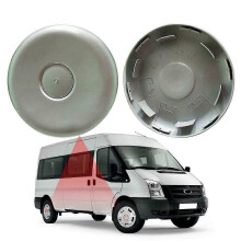 2 Stück Radnabenkappen passend für Transit Mk6 Mk7 Mk8, Front Radmittenabdeckung, Doppelhinterrad, Ersatz für YC151130DD YC15-1130-DD 1573029