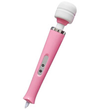 Massaggiatore elettrico a 10 velocità, potente bastone terapeutico portatile per recupero muscolare e sportivo, rosa