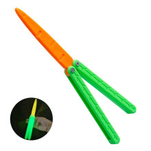 Découpe-légumes en forme de carotte et papillon, jouet anti-stress léger pour enfants, femmes et hommes, décoration de décompression colorée