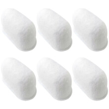 Vervangingswaterfilters 6 stuks voor espressoapparaten, verbeteren de koffiesmaak, voor schoon en zuiver water