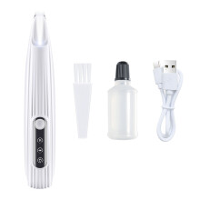 Draadloze poottrimmer voor honden met ledverlichting, stille waterdichte scheerapparaat voor huisdierhaar, compact en veilig