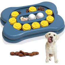 Gioco di intelligenza per cani, ciotola lenta e giocattolo interattivo educativo per stimolare il cane, resistente e divertente