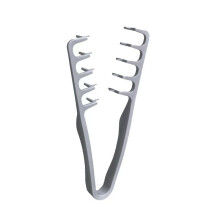 Pettine styling a denti larghi per uomo, per capelli ricci e voluminosi, strumento portatile per uso domestico e salone