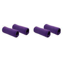 4 coprimaniglie imbottiti per deambulatore e sedia a rotelle, cuscini antiscivolo viola per impugnature comfort