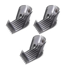 3 kpl käytännölliset hiustrimmerin leikkurin kammat, yhteensopiva QC5130 QC5105 QC5115 QC5120 QC5125 QC5135 kanssa