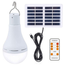 Lampe solaire réglable 9 W pour poulailler, 200 à 350 lm, éclairage extérieur, autonomie fiable, installation facile