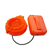 Geruisarme USB luchtpomp voor opblaasbaar kostuum, batterijdoos en grote luchtstroom, compact en draagbaar