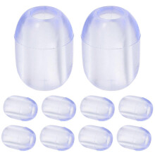 10pcs Rubber Replacement Feet for Kitchen Sink Rack, Wire Bumpers Protecting Sink Grid, Durable Non-Slip End Caps