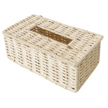Rattan Tissue Box Holder Rectangular