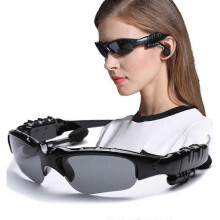 Draadloze bluetooth zonnebril met hoofdtelefoon, gepolariseerde muziekzonnebril met ingebouwde microfoon voor buiten fietsen, hardlopen, rijden en vis