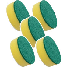 Esponjas resistentes compatibles con Horsepower 5 para fregadora inalámbrica recargable, uso doméstico y cocina
