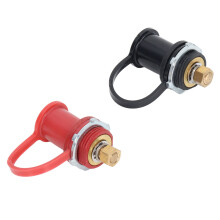 250A 12V acculader met aansluitbouten en afdekkappen, M10 startaansluiting voor auto, vrachtwagen, boot en ATV