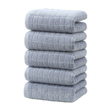 Serviettes à mains en coton beige, épaisses et douces, lot de 5