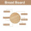 Apollo Round Bread Board 30cm Non Slip 7