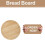 Apollo Round Bread Board 30cm Non Slip 9