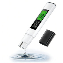 3-in-1 TDS Wasserqualität Tester mit hoher Genauigkeit, digitales Wassermessgerät für Trinkwasser, kompakt und einfach zu bedienen