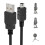 Cavo USB da 2 m compatibile con microfono Yeti e Snowball, cavo dati e alimentazione da USB A a Mini per microfono USB, nero 1