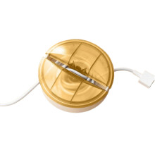 Intrekbare kabelhaspel en snoerorganizer voor thuis, kantoor en klaslokaal, flexibel voor usb-kabel en oplaadkabel