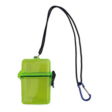 (Yellow) Waterproof   Box Container Clip for Scuba Diving Snorkel Kayak Yellow