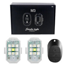 (A/2pcs) Special For Motorcycle Electric Vehicle Led Strobe Light Aircraft Lamp Bicycle Car Modification Pilot Light