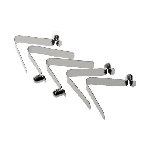 5pcs Kayak Paddle Push Snap Button Tent Awning Pole Clips Tube Spring Clips