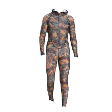 Mens Camouflage Full Body Wetsuit SCUBA Diving Surfing Spearfishing  XXXL