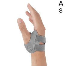 (Gray Right Hand S/1pcs) Thumb Joint Support Spica Splint Brace Right Left Arthriti Tendonitis