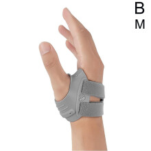 (Gray Right Hand M/1pcs) Thumb Joint Support Spica Splint Brace Right Left Arthriti Tendonitis