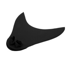 (Kid, Black) Mermaid Tails Girl Swimmable Monofin Mono Swimming Fin Flipper Adult Type 1