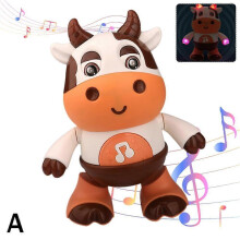 Singing Dancing Little Calf Music Light Swing Dancing Robot Electric Toy Baby Children's Toy