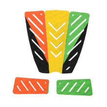 5 Piece Surfboard Shortboard Tail Pad Deck Grip Traction Stomp Mat Colorful