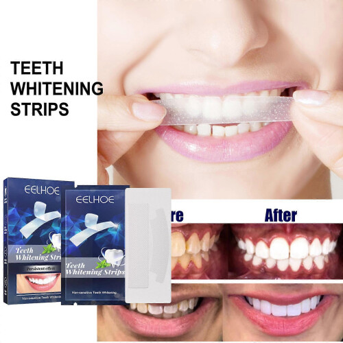 Whitening teeth strips, care for teeth, remove stains, whiten teeth, clean teeth strips