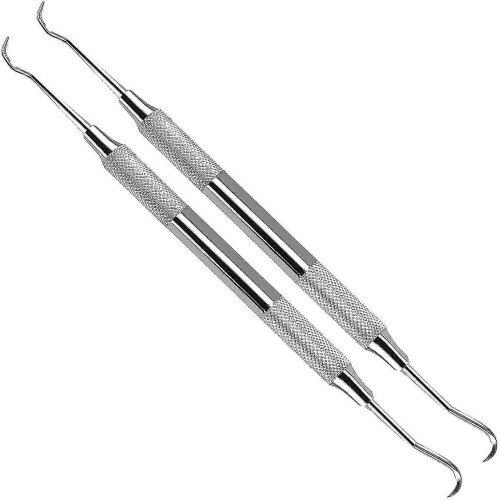 Double-Ended Professional Tartar Removal Tool for Teeth - Pack of 2