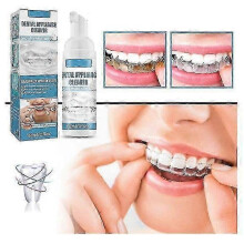 Retainer Foam Cleaner for Dental Braces Teeth Stain Remover Cleaning Toothpast NIUNIU