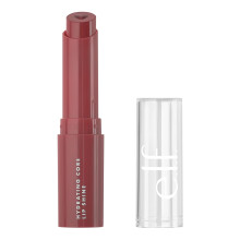 e.l.f. Hydrating Core Lip Shine with Shea Butter & Vitamin E, Tinted Lip Balm for A Smooth, Glossy Finish & Long-Lasting Moisture, Happy Dusty Rose