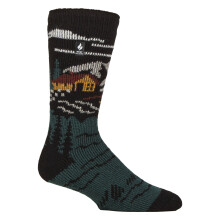 (6-11, Jacquard-Kabine) Heat Holders - Herren-Jacquard-Thermosocken für den Winter