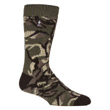 (6-11, Militärtarnung) Heat Holders - Herren-Jacquard-Thermosocken für den Winter