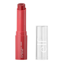 e.l.f. Hydrating Core Lip Shine with Shea Butter & Vitamin E, Tinted Lip Balm for A Smooth, Glossy Finish & Long-Lasting Moisture, Joyful Pink Rose