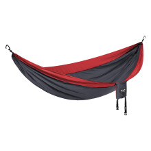 (Single, Red / Charcoal) ENO - SingleNest Hammock - Lightweight Durable Portable Camping Hammock