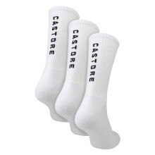 (Dec-14, Weiß) Castore - Castore - 3er-Pack Unisex Crew Socken weich bequem langlebig