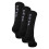 (04-Jun, Schwarz) Castore - Castore - 3er-Pack Unisex Crew Socken weich bequem langlebig 1