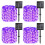 100 LED Solar Fairy Lights 10 meter IP65 Waterdicht 4-pack 1
